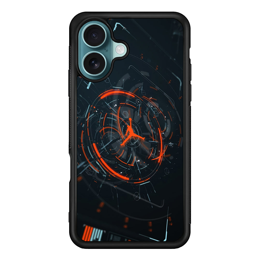 Air Jordan Rising The Digital Circle iPhone 16 Case - Xtracase