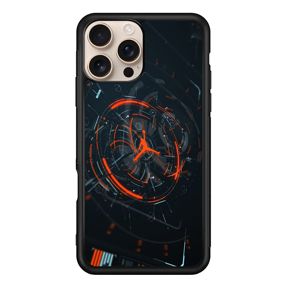 Air Jordan Rising The Digital Circle iPhone 16 Pro Max Case - Xtracase