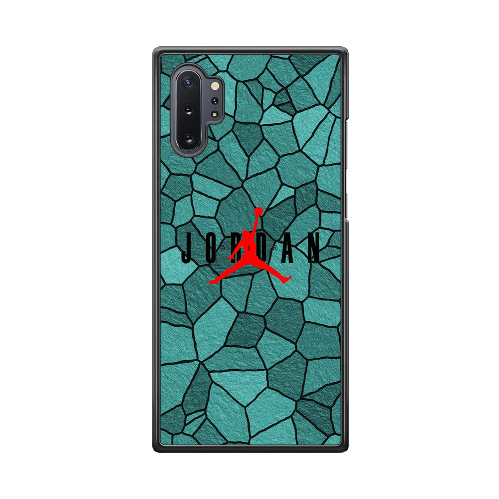 Air Jordan Rock Patern Samsung Galaxy Note 10 Plus Case-Xtracase