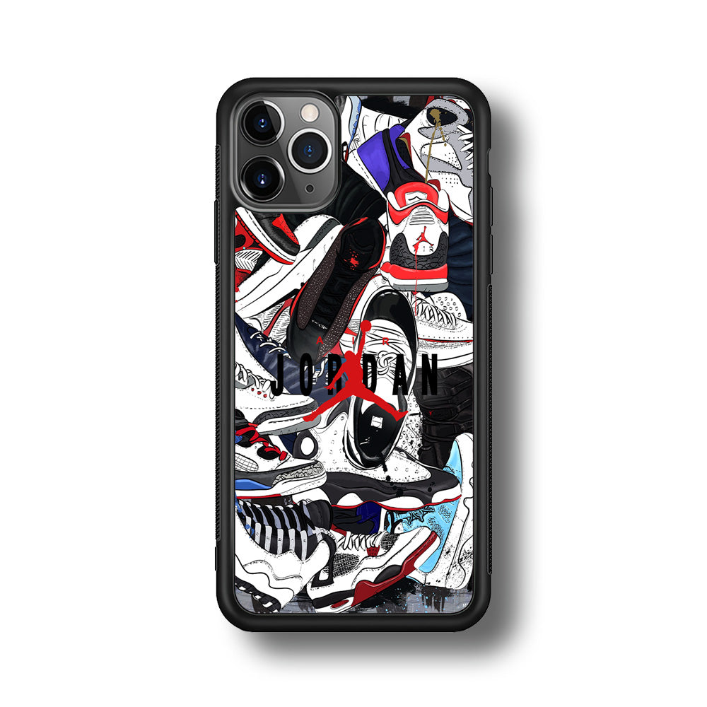Air Jordan Scattered Collection iPhone 11 Pro Max Case-Xtracase