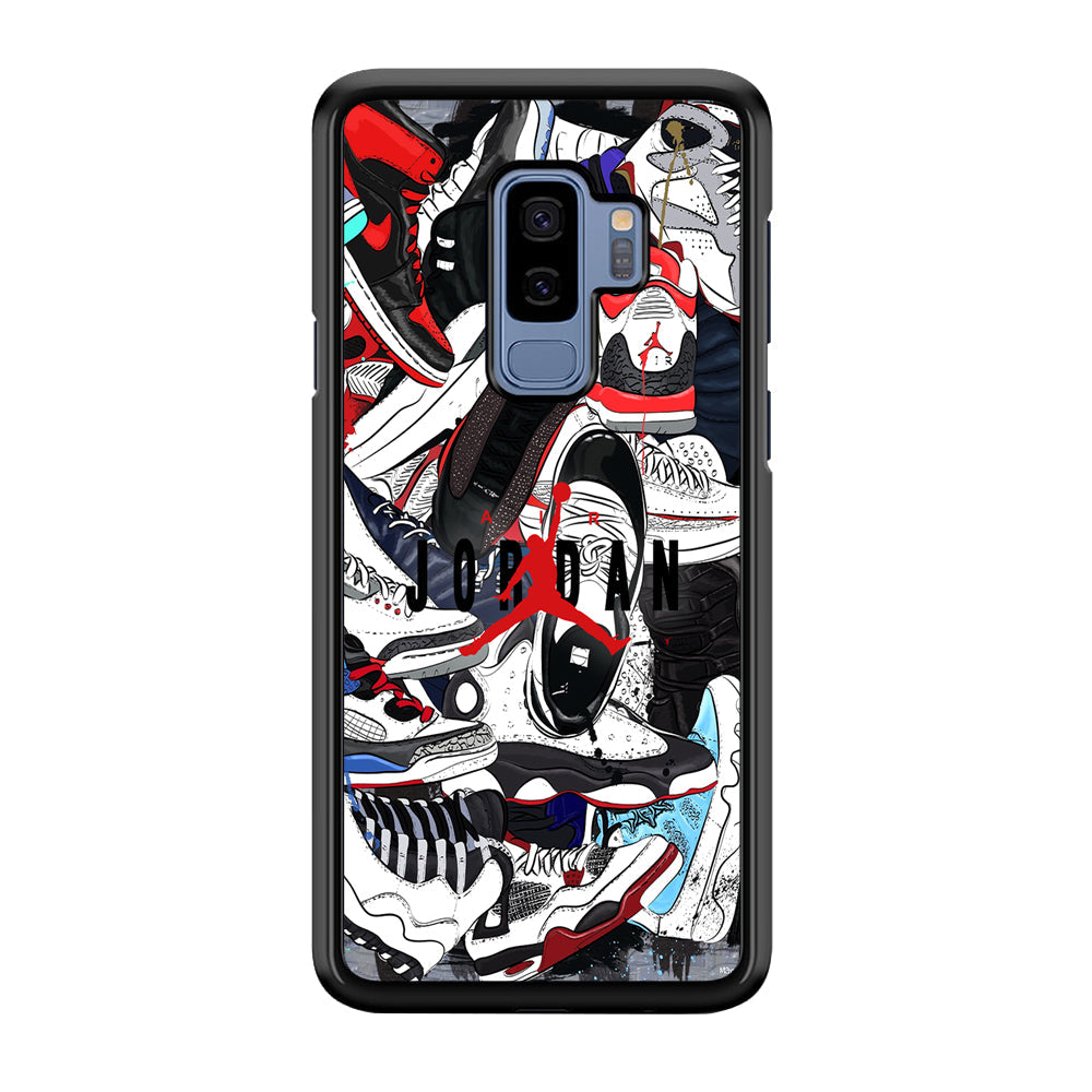 Air Jordan Scattered Collection Samsung Galaxy S9 Plus Case-Xtracase