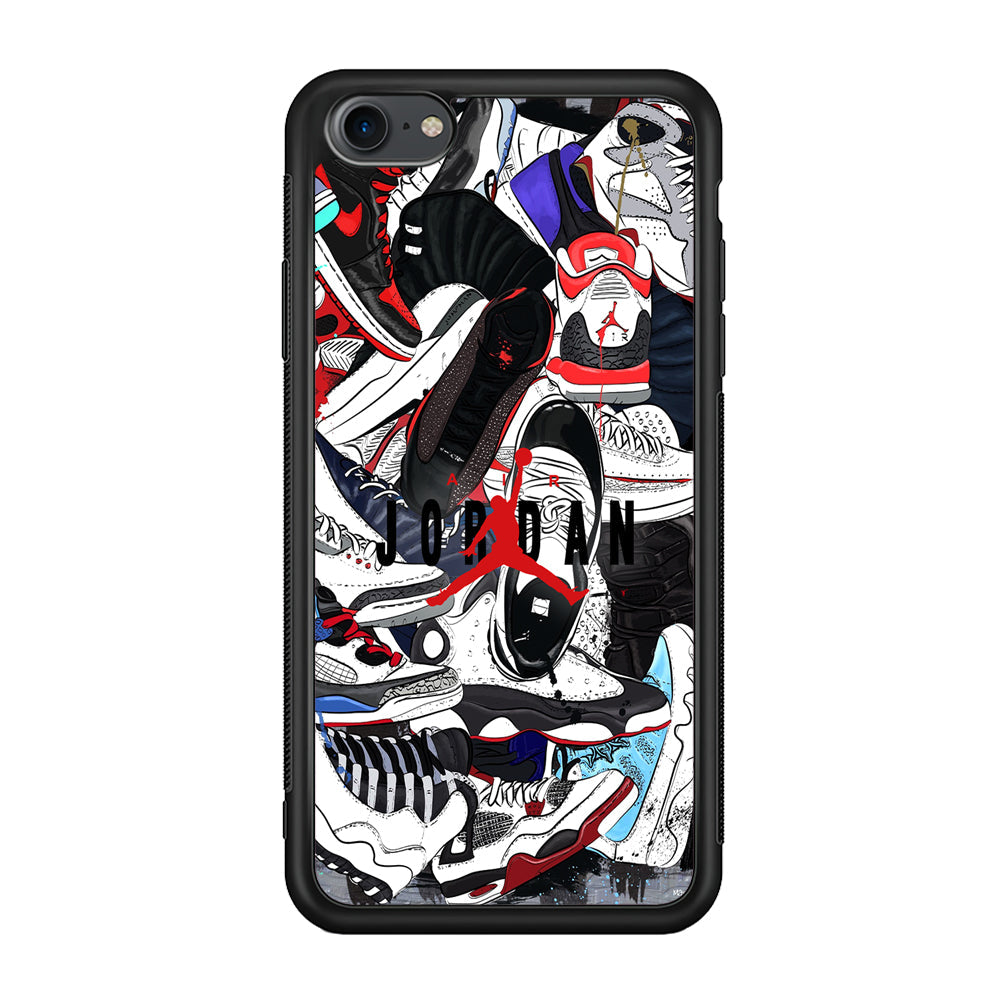 Air Jordan Scattered Collection iPhone 8 Case-Xtracase