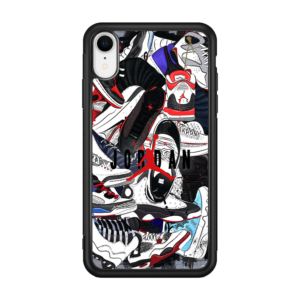 Air Jordan Scattered Collection iPhone XR Case-Xtracase
