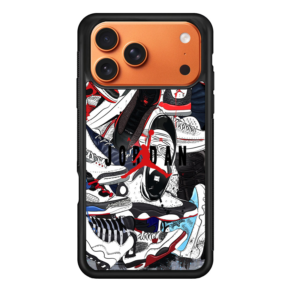 Air Jordan Scattered Collection iPhone 17 Pro Max Case