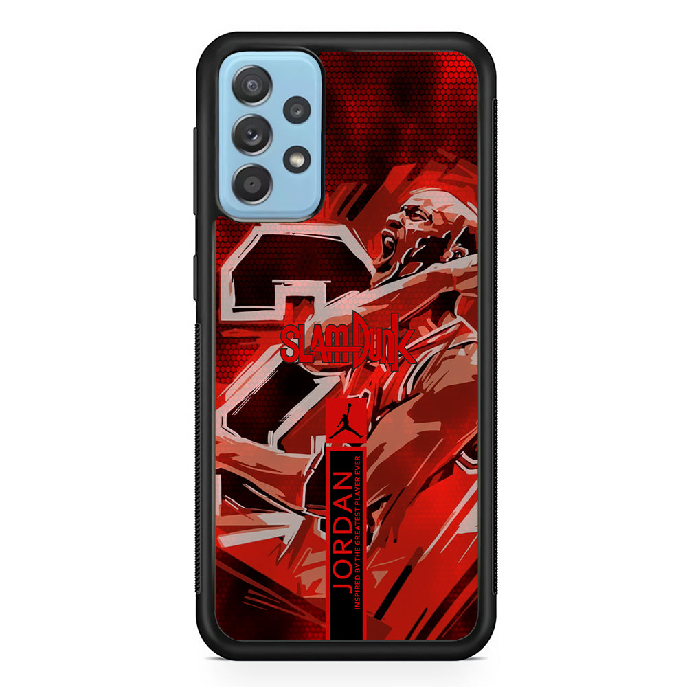 Air Jordan Scream on Fighting Samsung Galaxy A52 Case-Xtracase