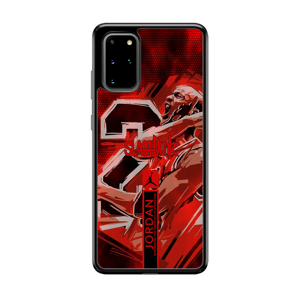 Air Jordan Scream on Fighting Samsung Galaxy S20 Plus Case-Xtracase