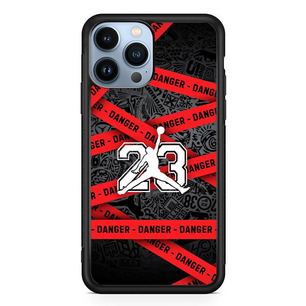 Air Jordan Sense The Danger iPhone 15 Pro Case-Xtracase