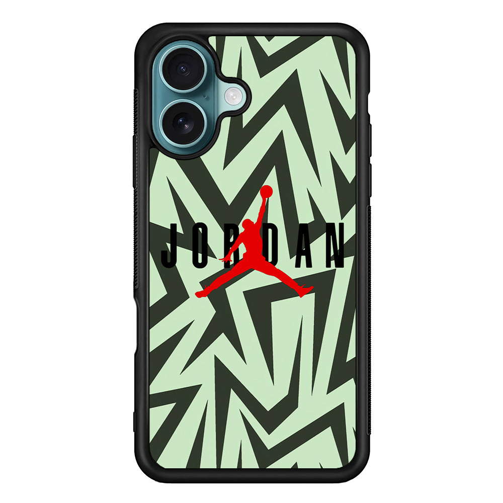 Air Jordan Shape Of Abstract iPhone 16 Case - Xtracase