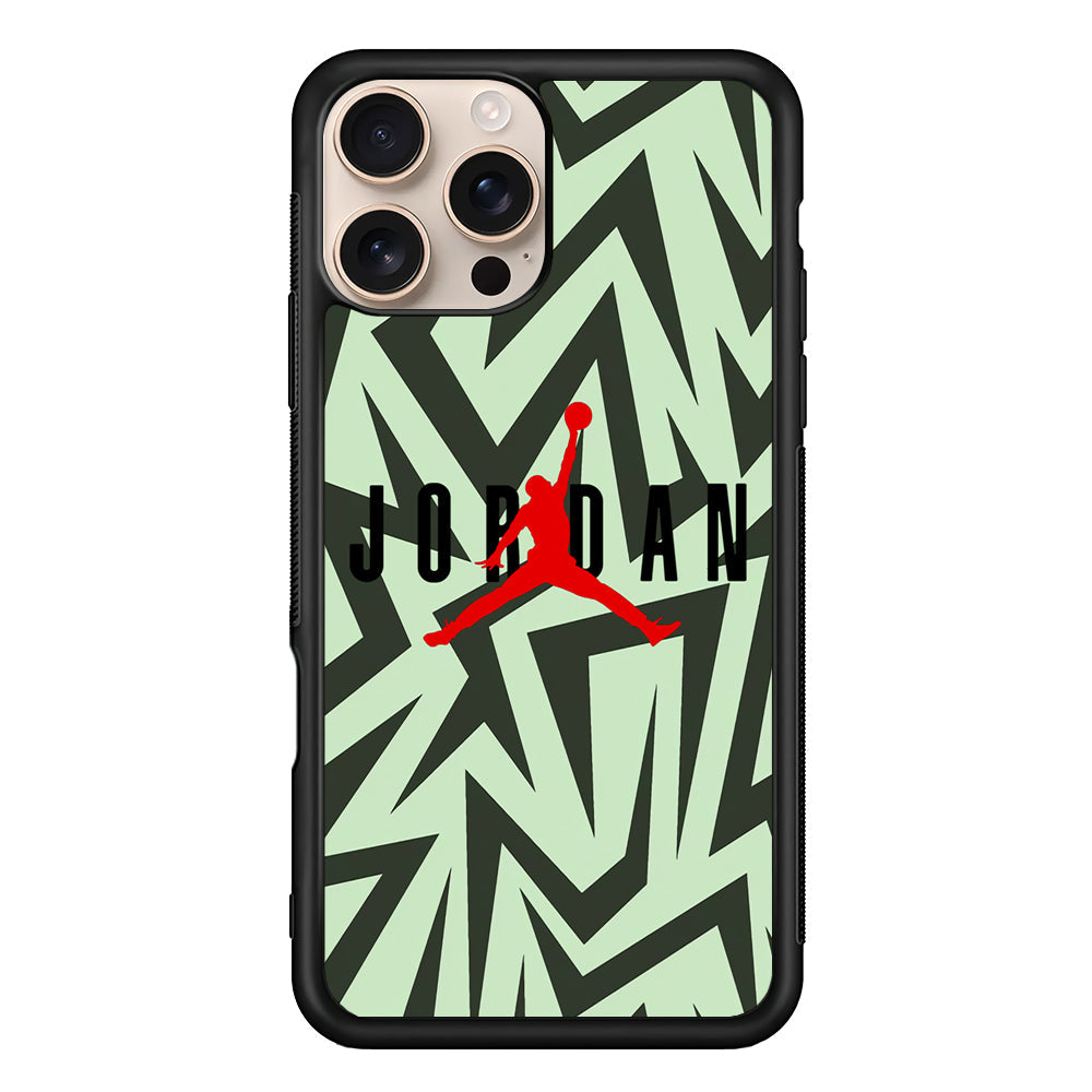 Air Jordan Shape Of Abstract iPhone 16 Pro Max Case - Xtracase