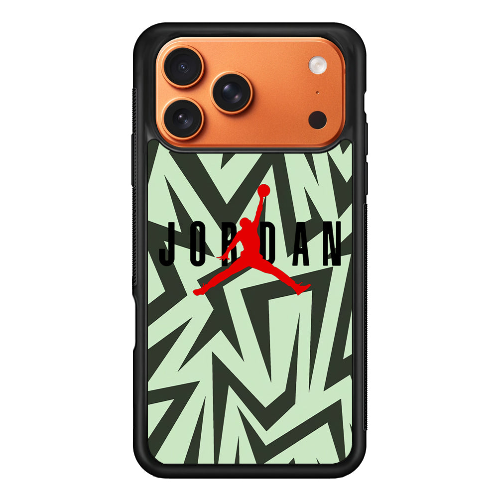 Air Jordan Shape Of Abstract iPhone 17 Pro Max Case