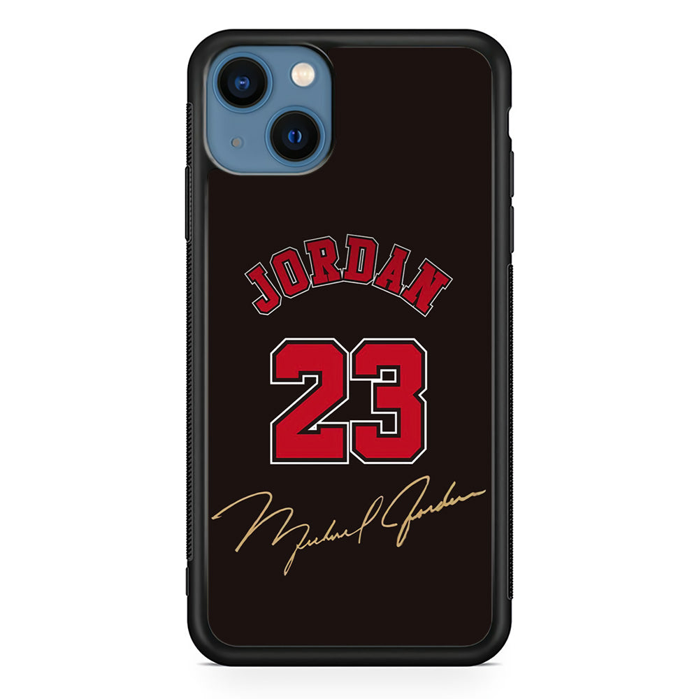 Air Jordan Signature Number iPhone 15 Case-Xtracase