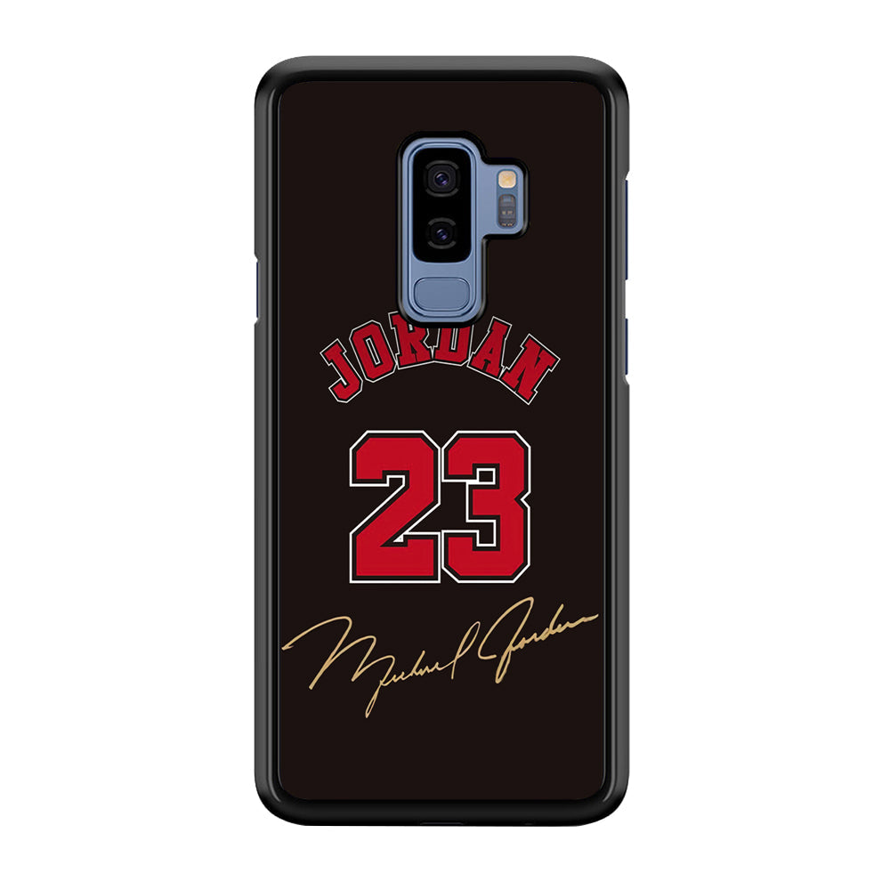 Air Jordan Signature Number Samsung Galaxy S9 Plus Case-Xtracase
