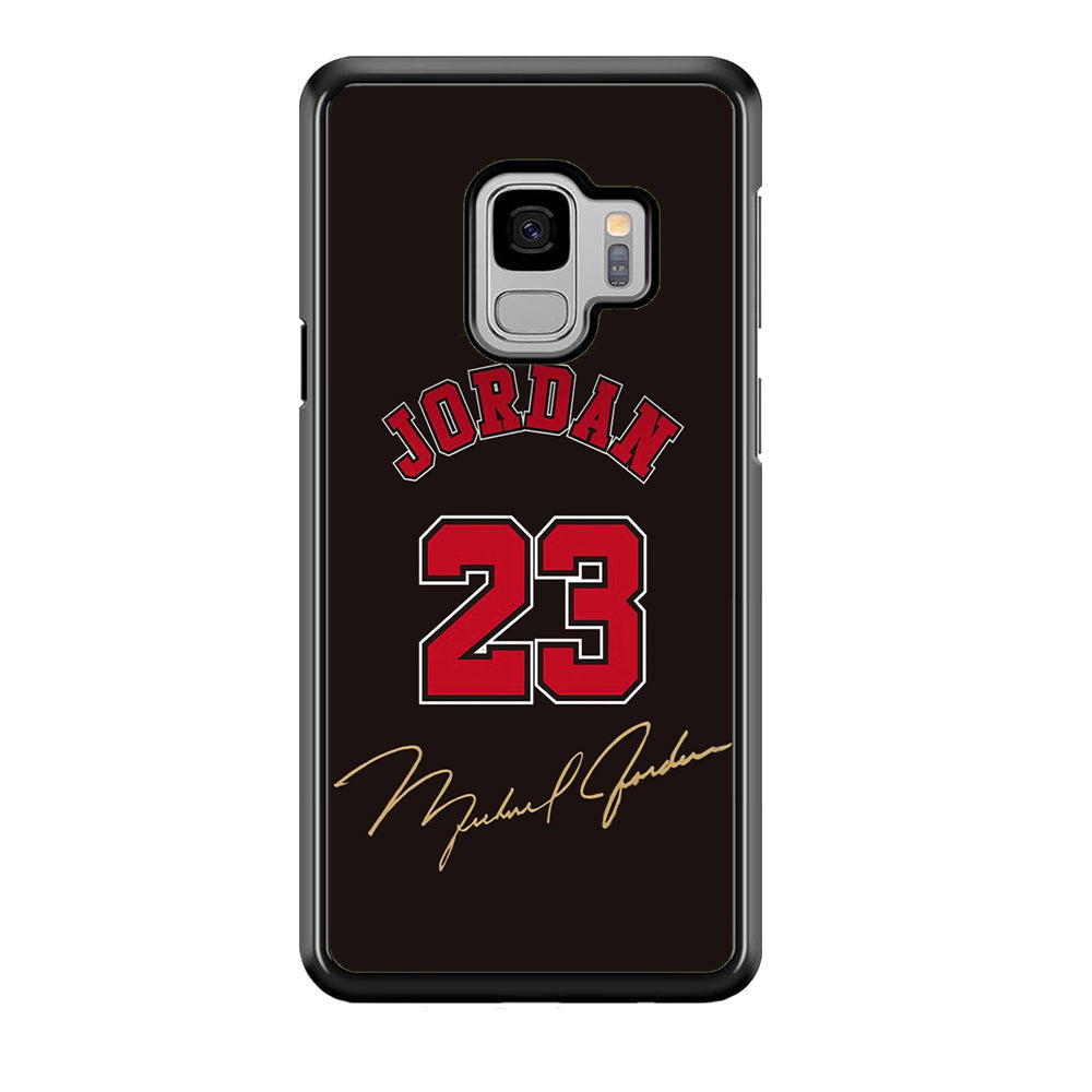 Air Jordan Signature Number Samsung Galaxy S9 Case-Xtracase