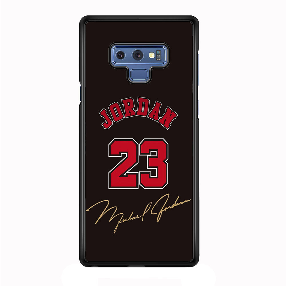 Air Jordan Signature Number Samsung Galaxy Note 9 Case-Xtracase