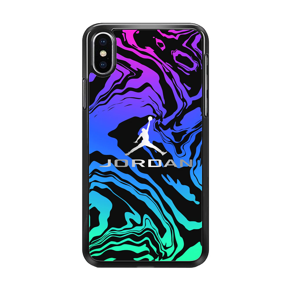 Air Jordan Silver Gradation iPhone Xs Case-Xtracase