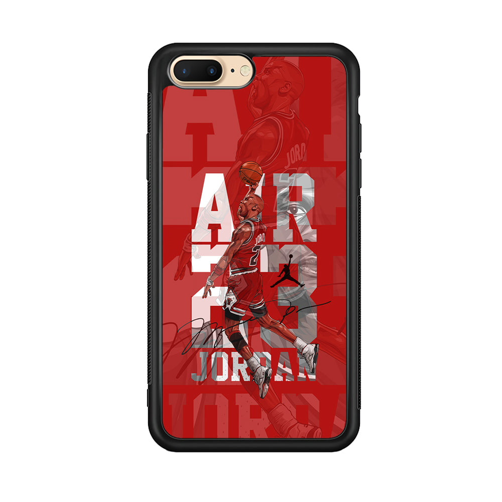 Air Jordan Silver Light iPhone 8 Plus Case-Xtracase