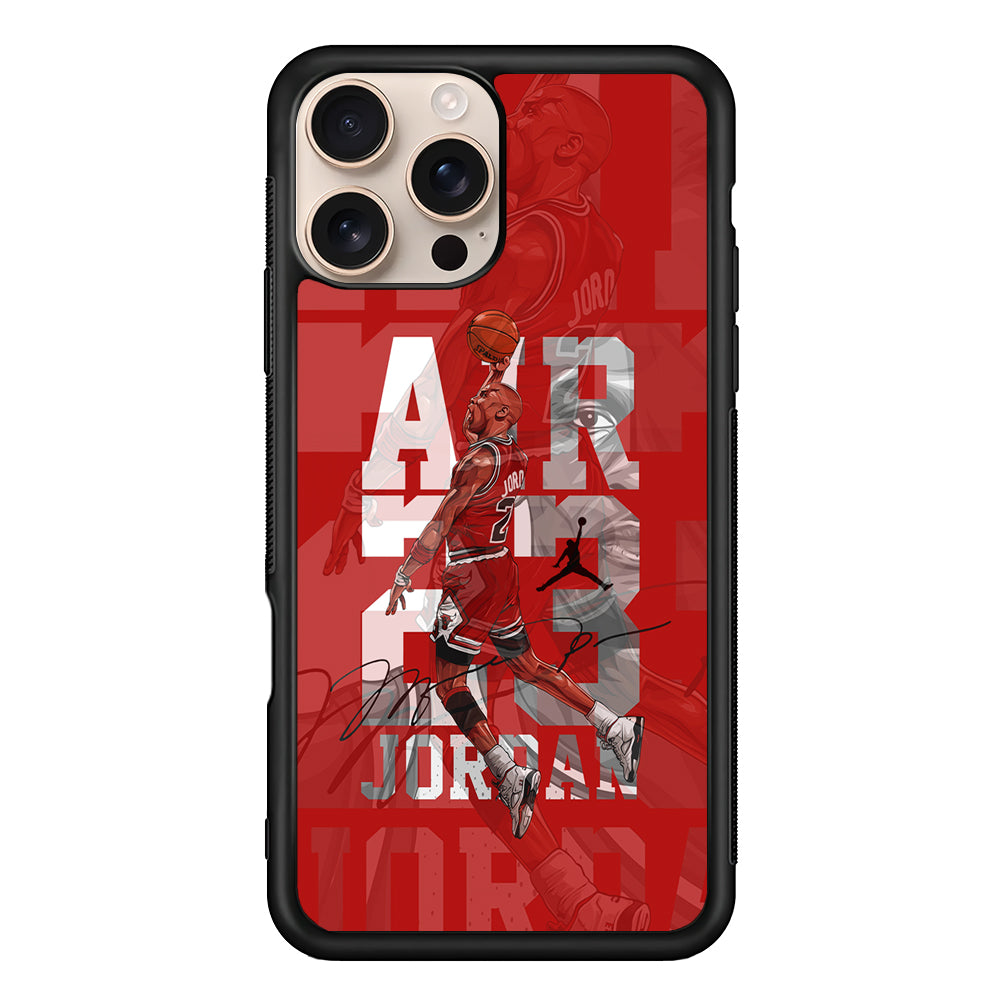 Air Jordan Silver Light iPhone 16 Pro Case - Xtracase