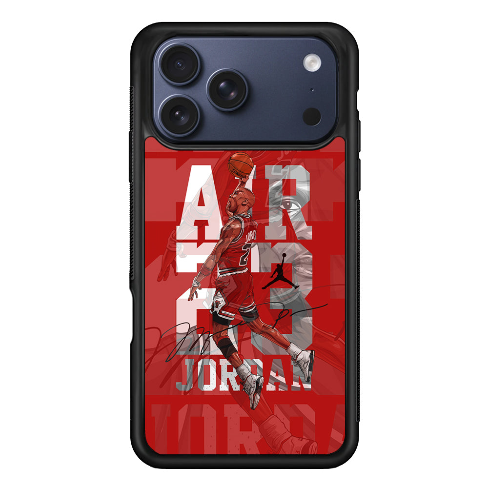 Air Jordan Silver Light iPhone 17 Pro Case - Xtracase