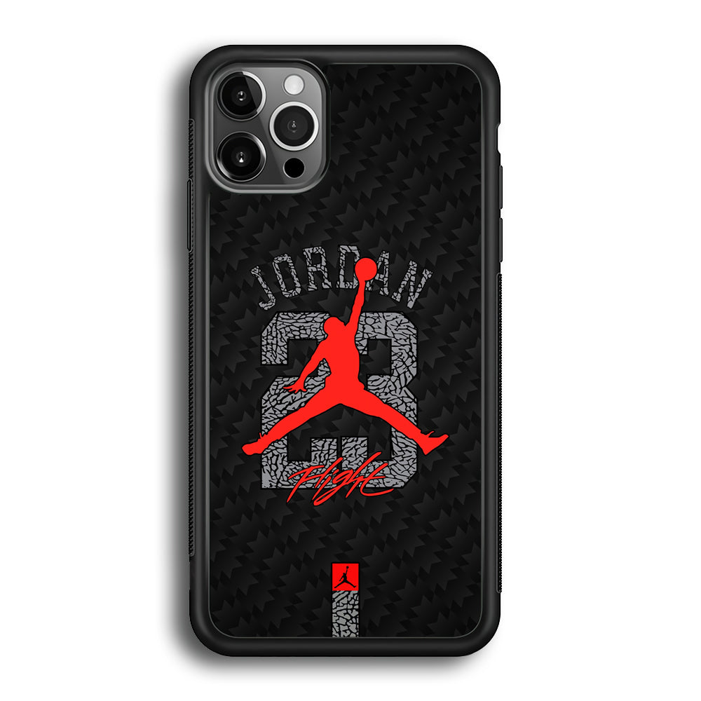 Air Jordan Sketch of Jersey iPhone 12 Pro Case-Xtracase
