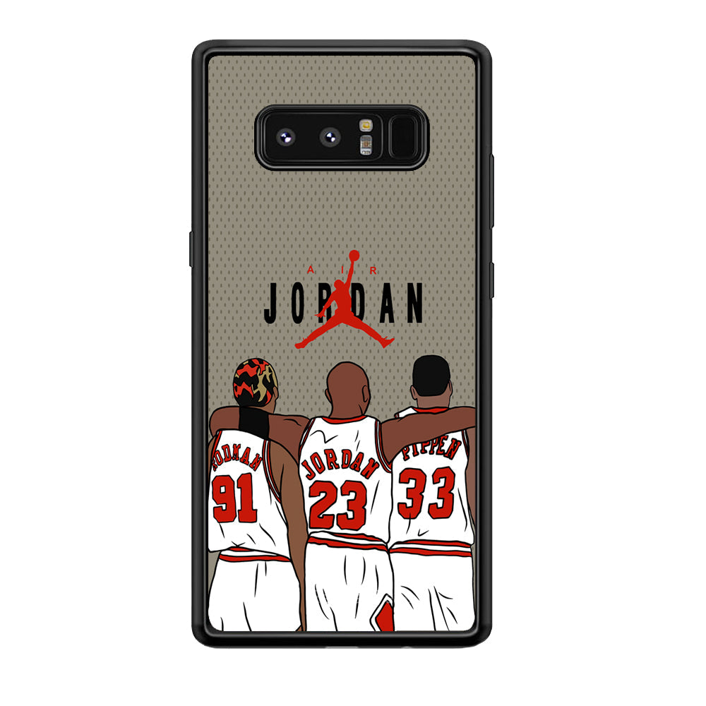 Air Jordan Story of Comrade Samsung Galaxy Note 8 Case-Xtracase