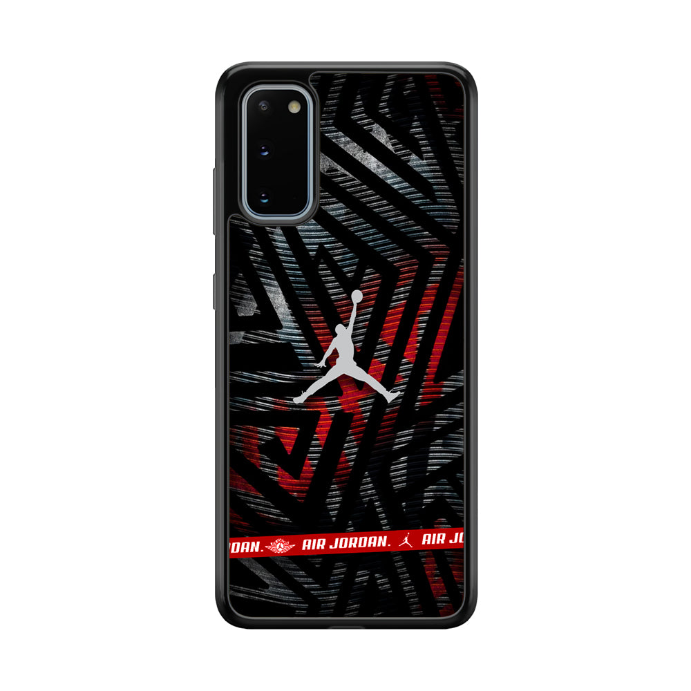 Air Jordan Strokes in Streak Samsung Galaxy S20 Case-Xtracase