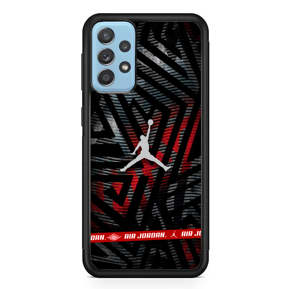 Air Jordan Strokes in Streak Samsung Galaxy A52 Case-Xtracase