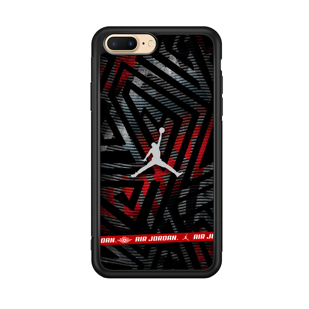 Air Jordan Strokes in Streak iPhone 8 Plus Case-Xtracase