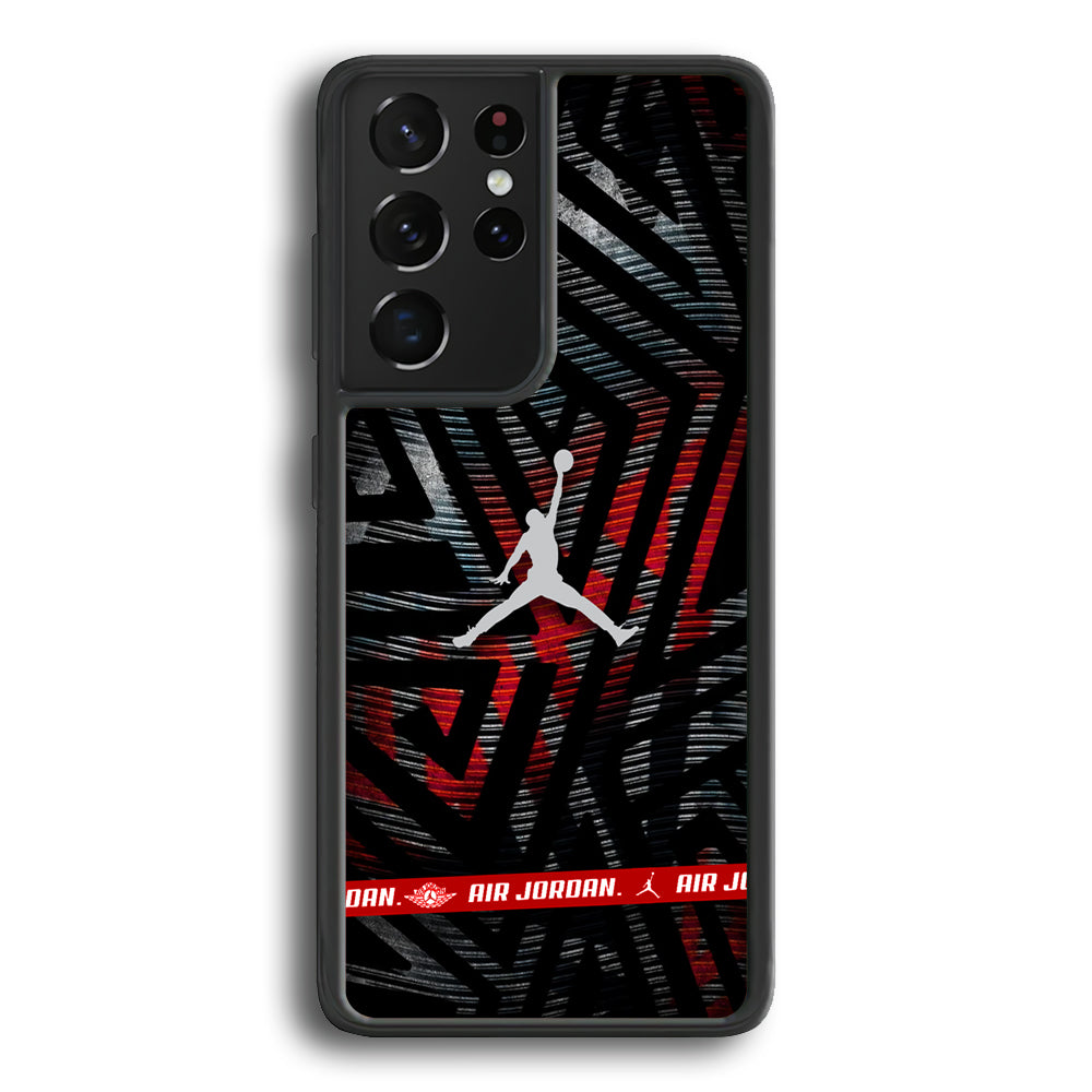 Air Jordan Strokes in Streak Samsung Galaxy S25 Ultra Case-Xtracase