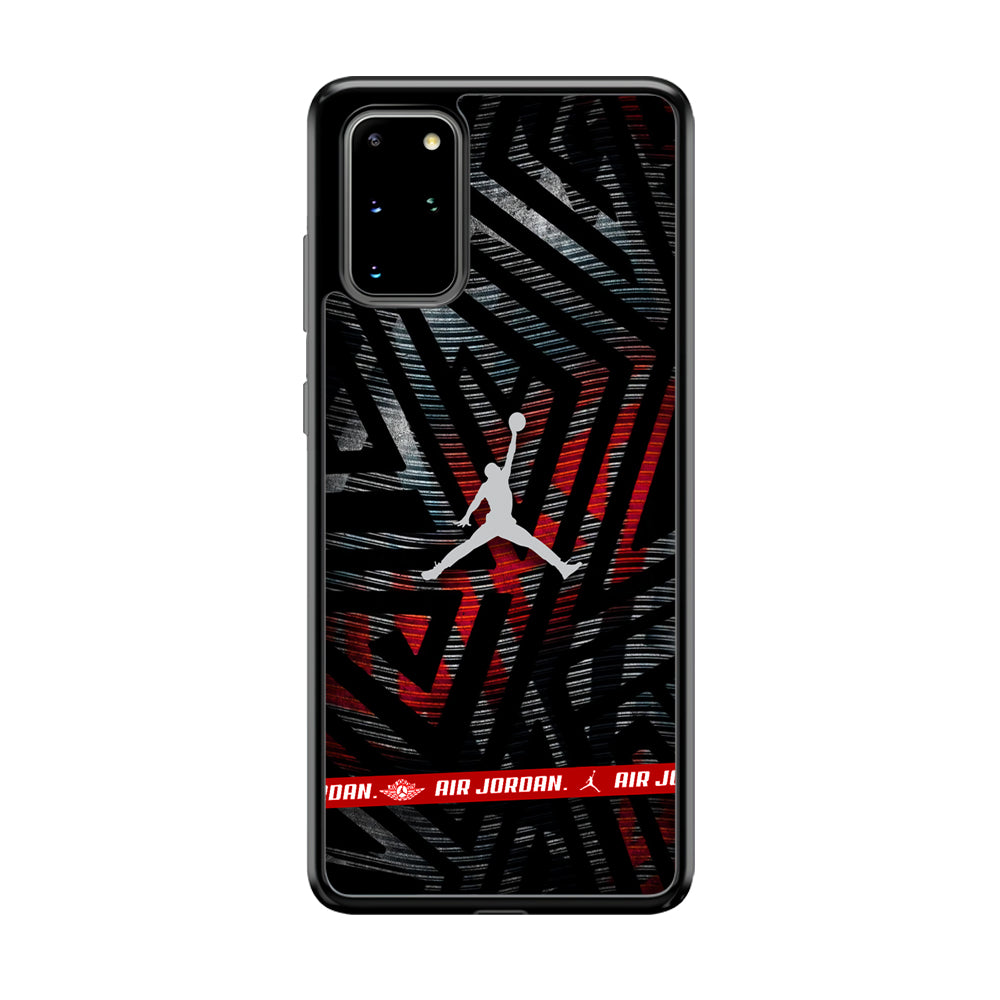 Air Jordan Strokes in Streak Samsung Galaxy S20 Plus Case-Xtracase