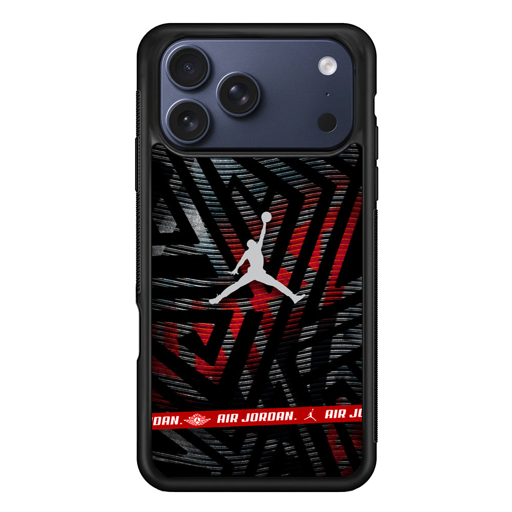 Air Jordan Strokes in Streak iPhone 17 Pro Case - Xtracase