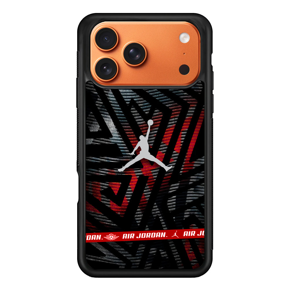Air Jordan Strokes in Streak iPhone 17 Pro Max Case