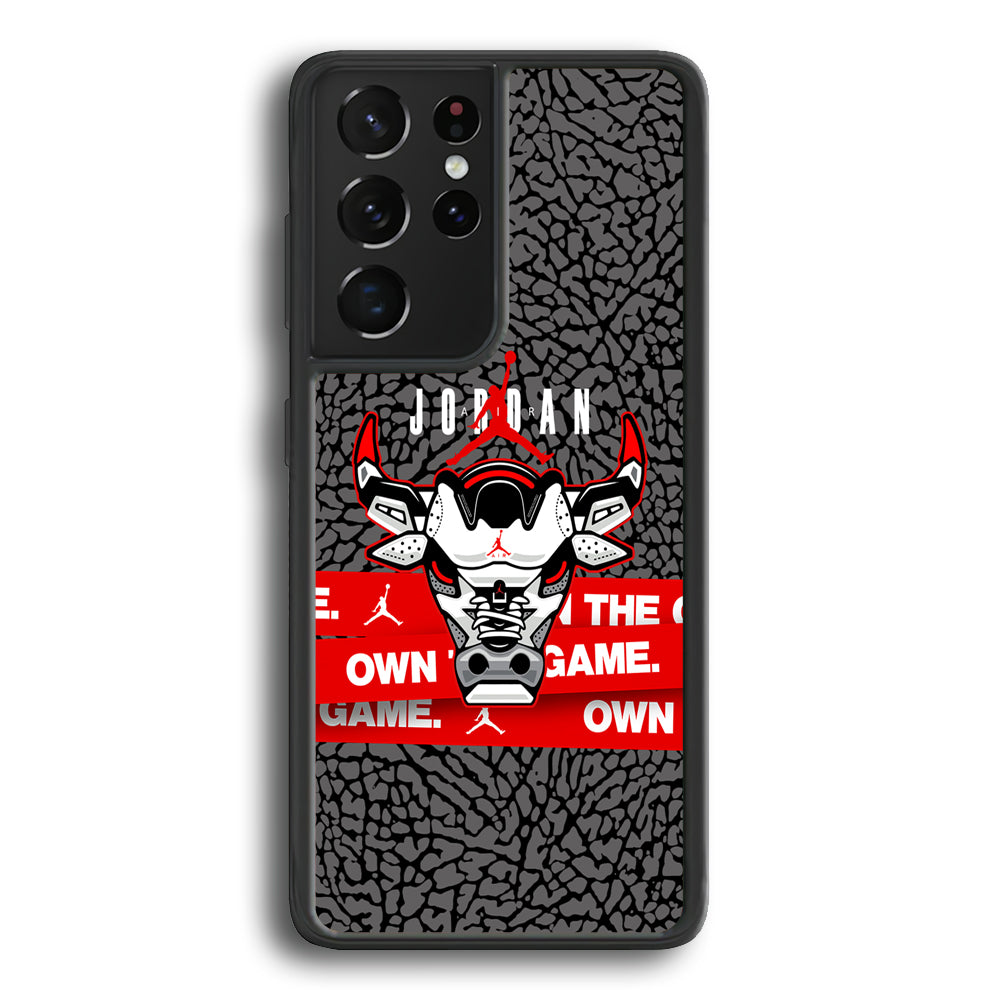 Air Jordan The Bull Head Samsung Galaxy S21 Ultra Case-Xtracase