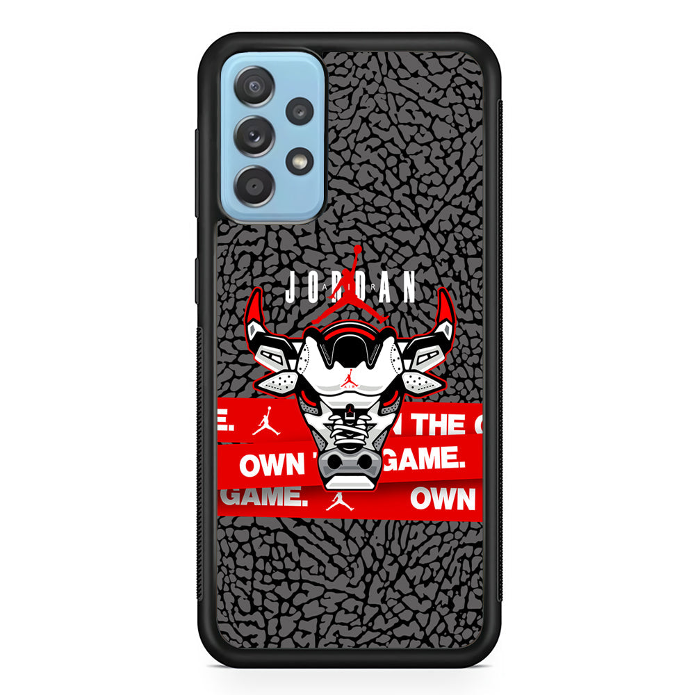 Air Jordan The Bull Head Samsung Galaxy A72 Case-Xtracase