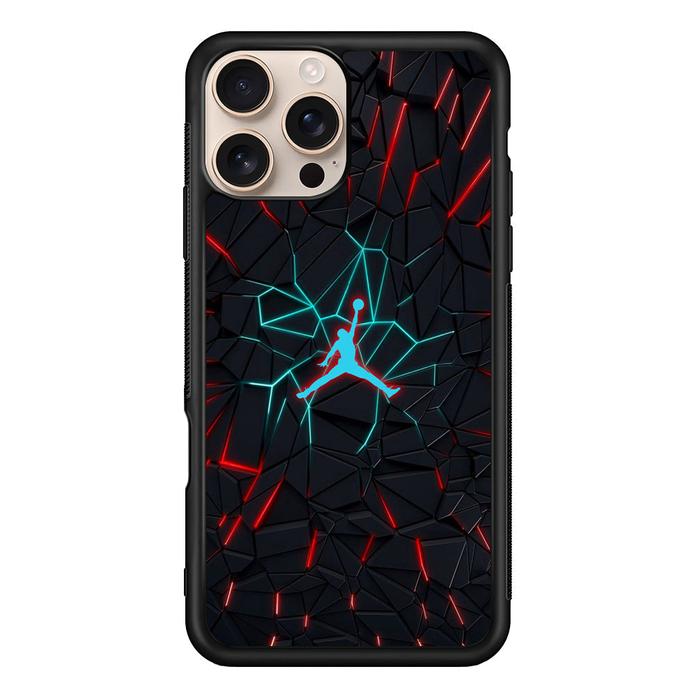 Air Jordan The Rock Shapes iPhone 16 Pro Max Case - Xtracase