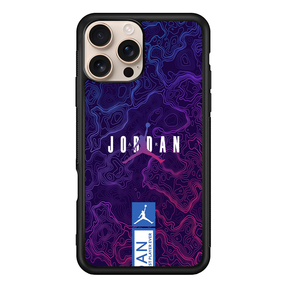 Air Jordan The Twilight Sky Contour iPhone 16 Pro Max Case - Xtracase