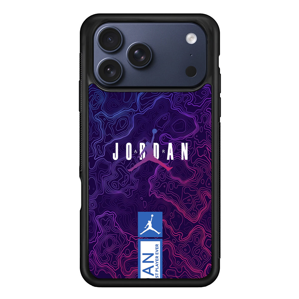Air Jordan The Twilight Sky Contour iPhone 17 Pro Case - Xtracase
