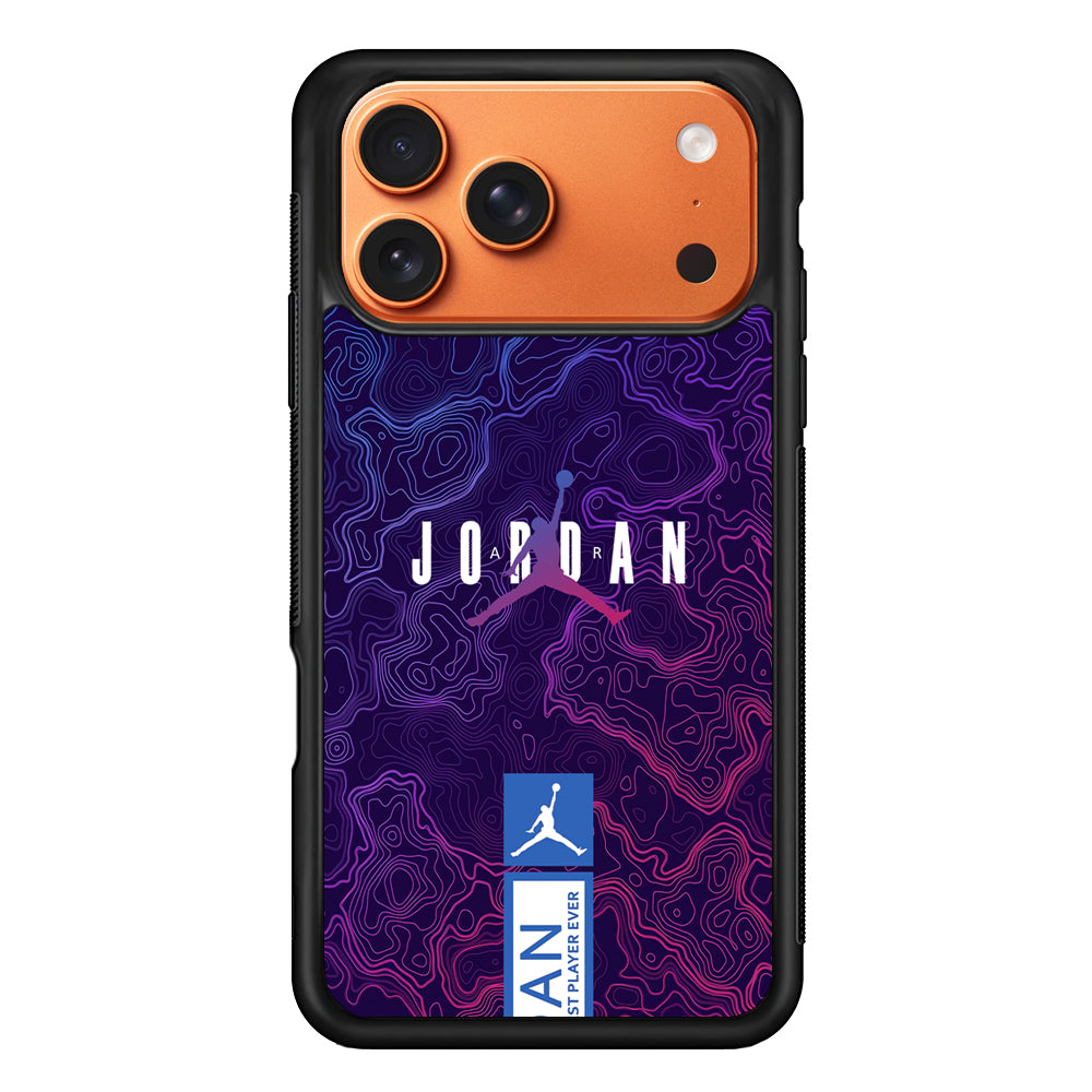 Air Jordan The Twilight Sky Contour iPhone 17 Pro Max Case