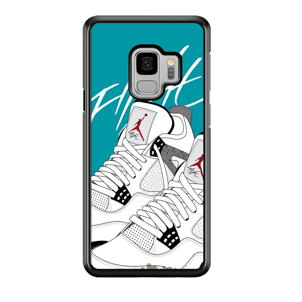Air Jordan The White Shoes Samsung Galaxy S9 Case-Xtracase
