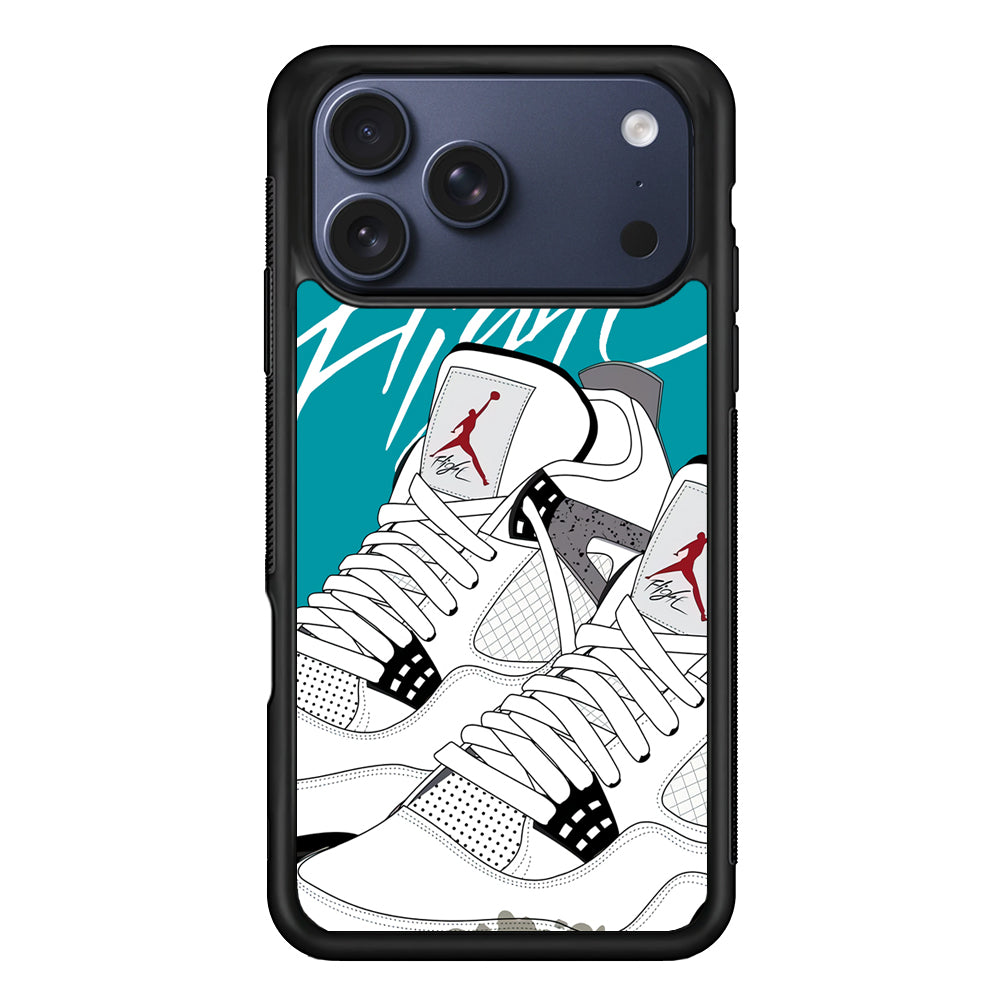 Air Jordan The White Shoes iPhone 17 Pro Case - Xtracase