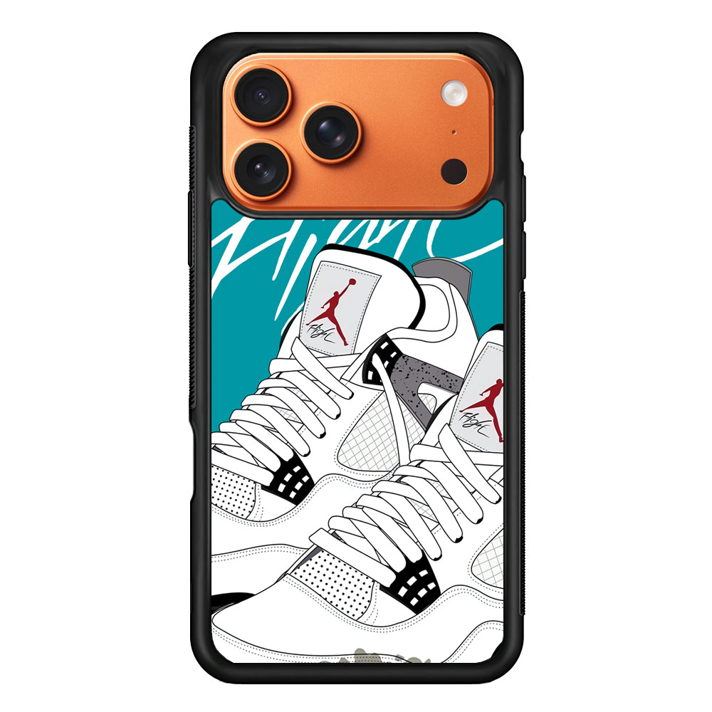 Air Jordan The White Shoes iPhone 17 Pro Max Case