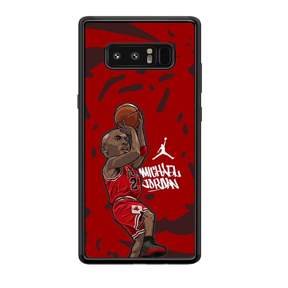 Air Jordan Tiny Slamdunk Samsung Galaxy Note 8 Case-Xtracase