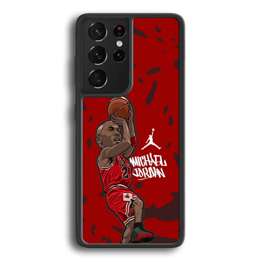 Air Jordan Tiny Slamdunk Samsung Galaxy S21 Ultra Case-Xtracase