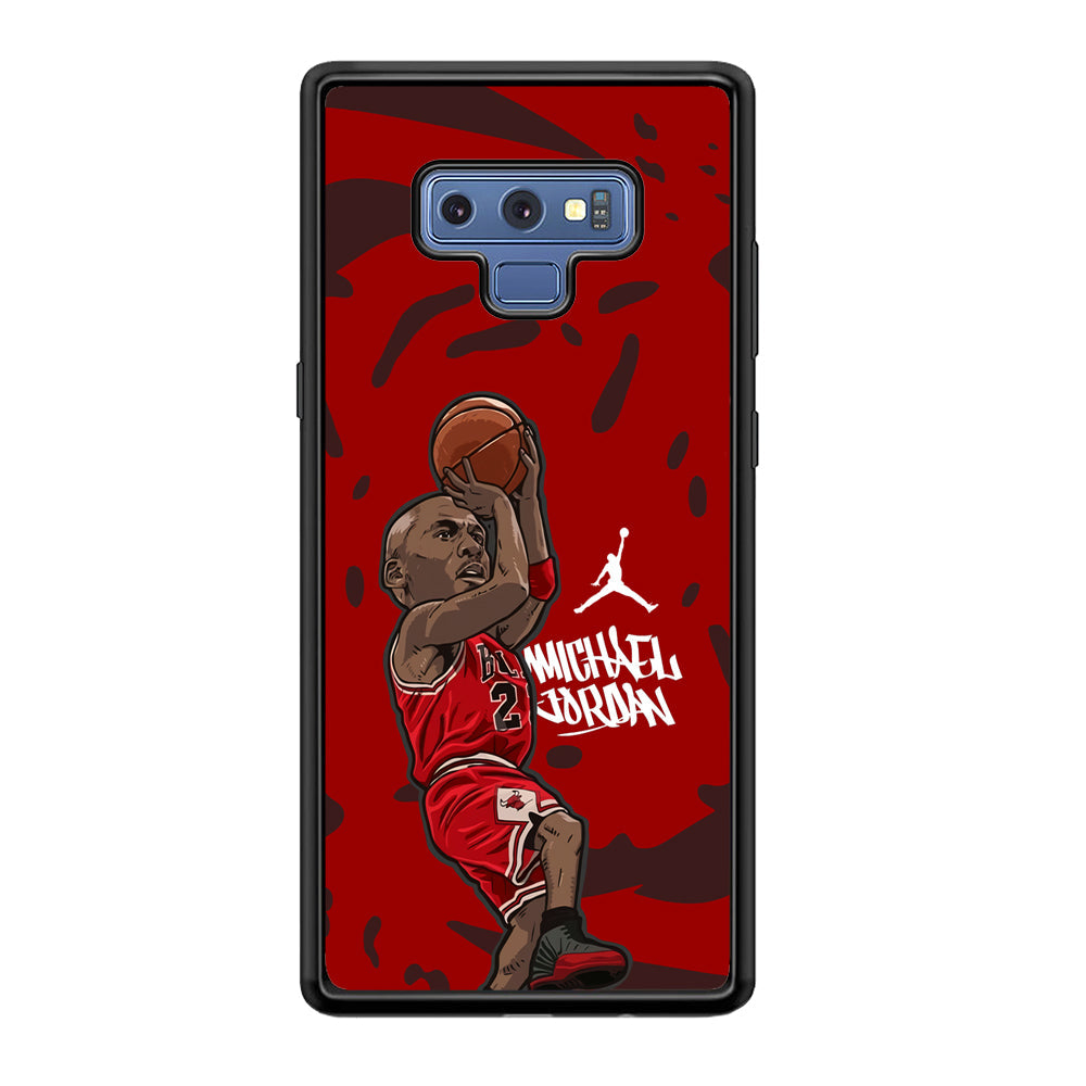 Air Jordan Tiny Slamdunk Samsung Galaxy Note 9 Case-Xtracase