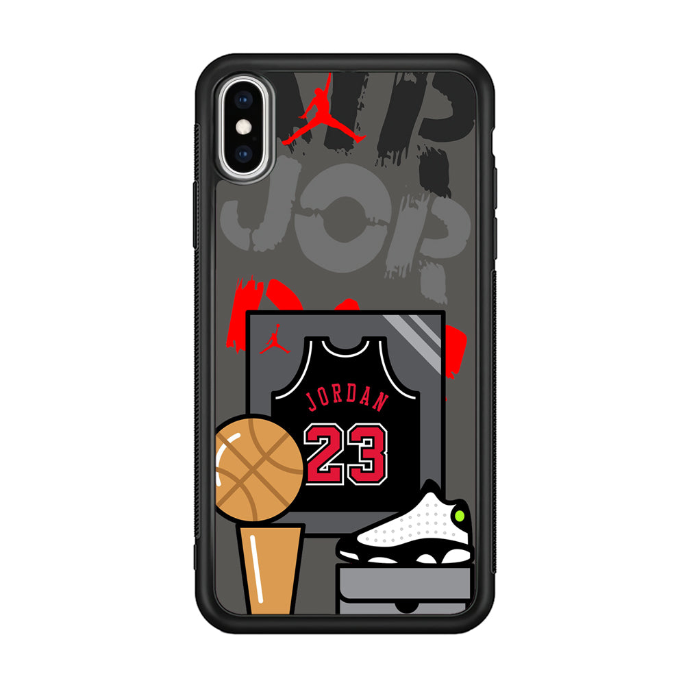 Air Jordan Trophy and Glory iPhone Xs Max Case-Xtracase
