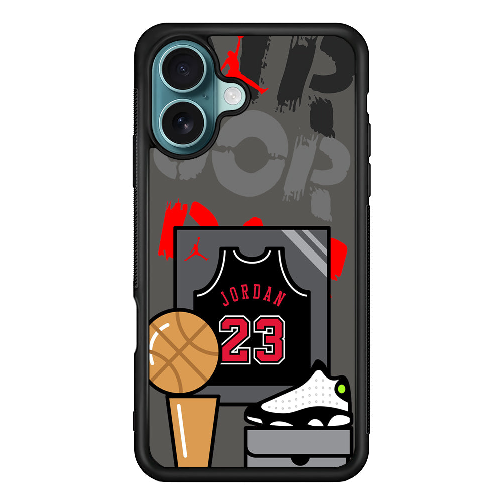Air Jordan Trophy and Glory iPhone 16 Case - Xtracase