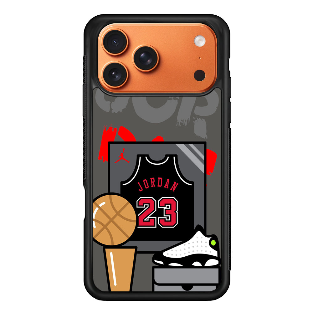 Air Jordan Trophy and Glory iPhone 17 Pro Max Case