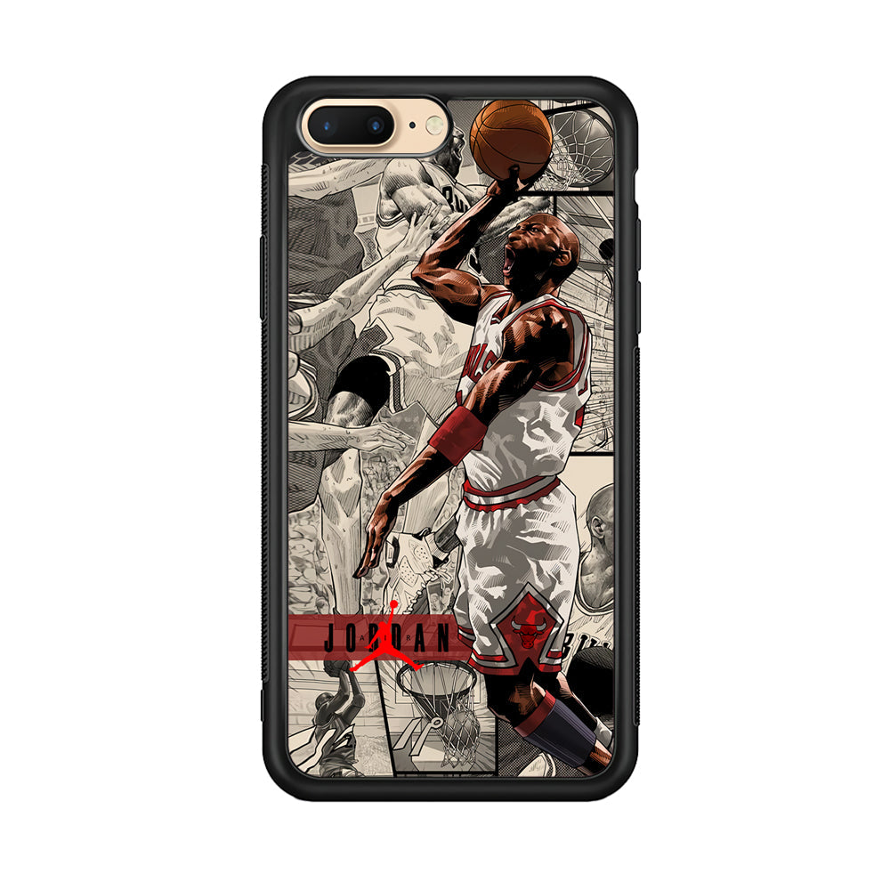 Air Jordan Unusual Jumping Man iPhone 7 Plus Case-Xtracase