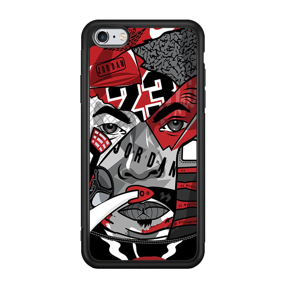 Air Jordan Warrior's Eyes iPhone 6 | 6s Case-Xtracase