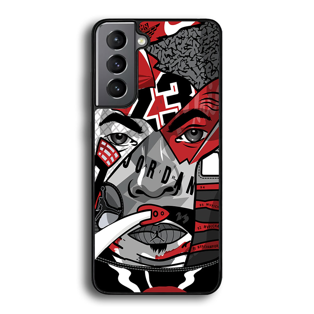 Air Jordan Warrior's Eyes Samsung Galaxy S21 Plus Case-Xtracase