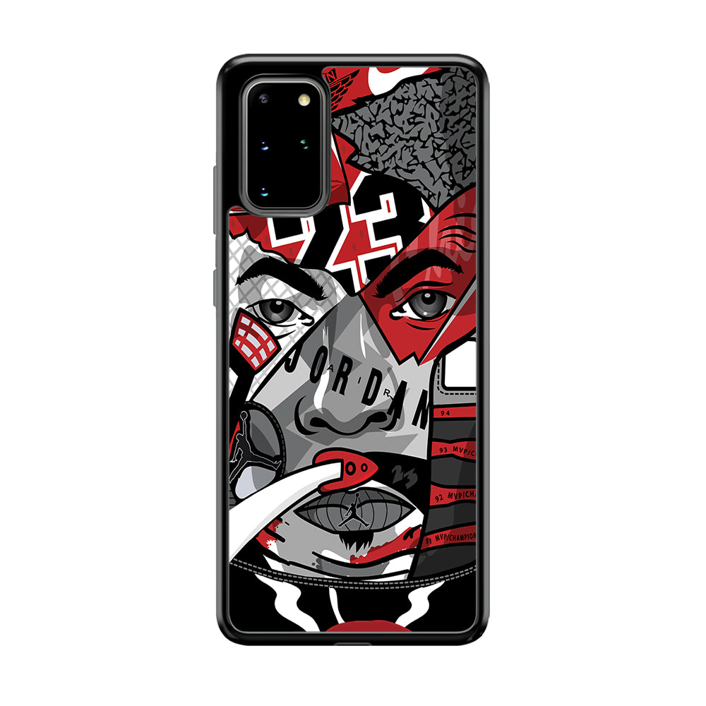 Air Jordan Warrior's Eyes Samsung Galaxy S20 Plus Case-Xtracase